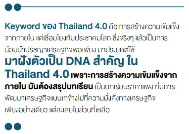 Keyword ของ Thailand 4.0