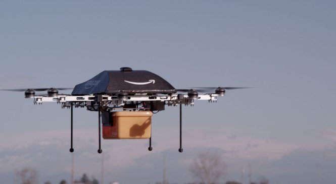 Amazon กับสิทธิบัตร Drone สำหรับเติมพลังงาน