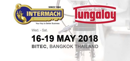 ลุ้นไอโฟน 8 สีแดง Limited Edition กับบูธ Tungaloy ที่ INTERMACH 2018