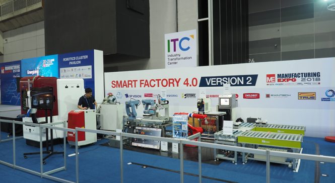 มีอะไรในโซน SMART FACTORY 4.0 จากงาน MANUFACTURING EXPO 2018