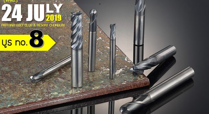 PTSC แนะวิธีเลือกดอกสว่าน Endmill ให้เหมาะกับงาน ที่ Modern Manufacturing Forum 2019