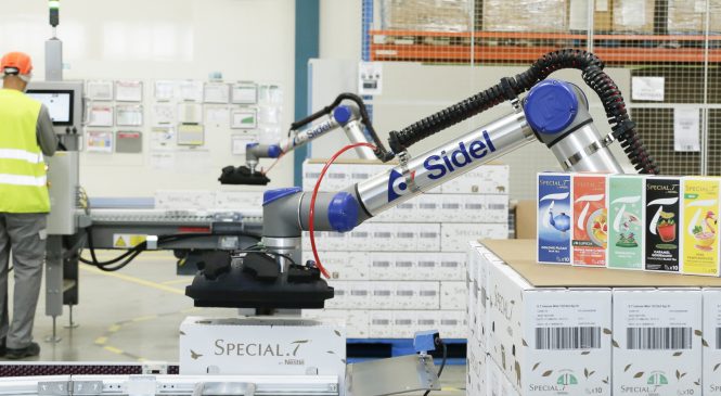 Cobot หัวใจสำคัญสำหรับการหยิบจับสินค้าพรีเมียมของ Nestlé