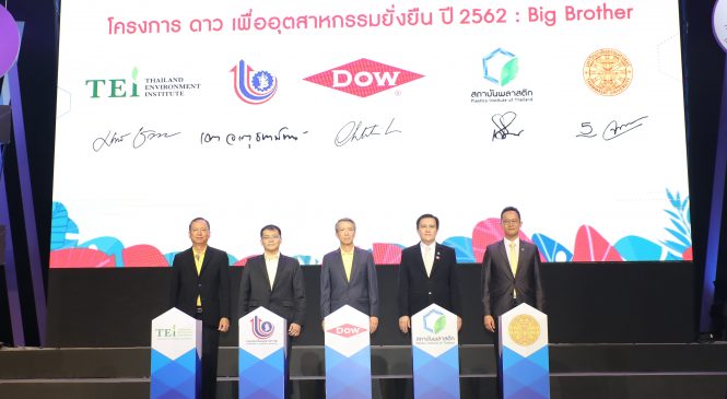 ดาว- กสอ. หนุน SMEs สู่ระบบเศรษฐกิจหมุนเวียน ปรับธุรกิจด้วย IoT