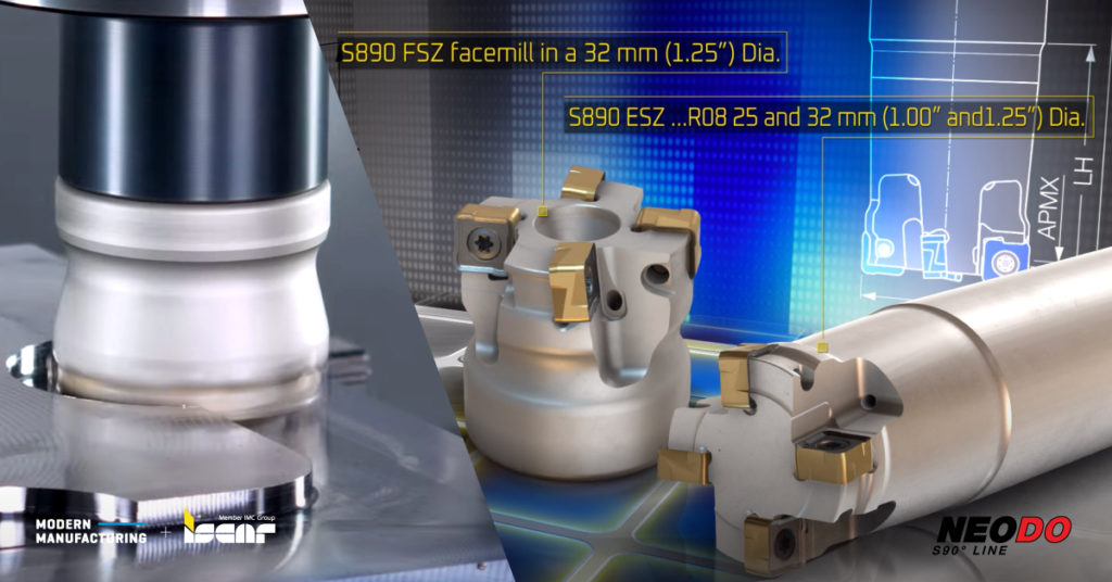 ISCAR NEODO Diameter range