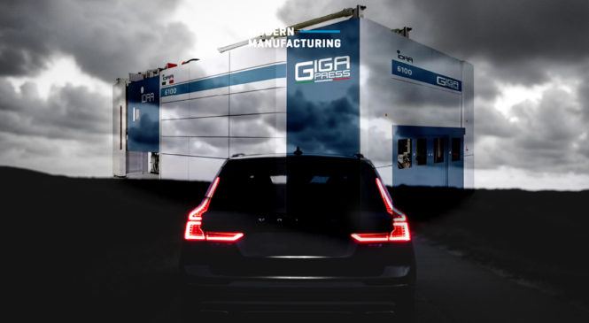 Volvo เตรียมเริ่มใช้เครื่อง Giga Press ในโรงงานสโลวาเกีย