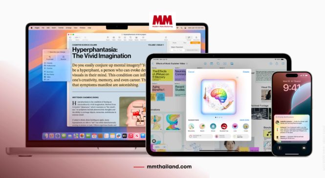 Apple เปิดตัว ‘Apple Intelligence’ สุดยอด AI ตัวใหม่สำหรับ iPhone, iPad และ Mac